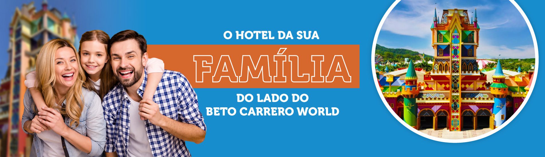 O hotel da sua família do lado do Beto Carrero World
